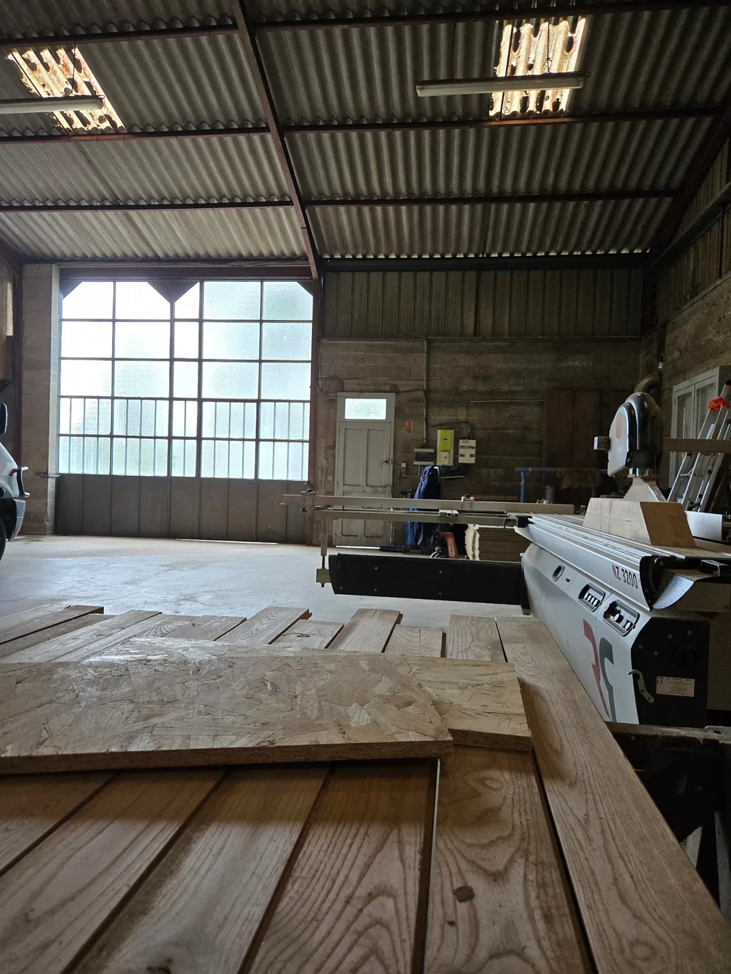 Atelier et préparation bois charpente — ETCBC Dordogne