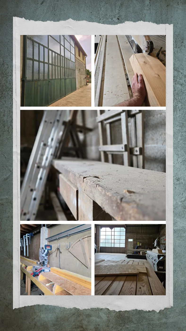 Atelier charpente et savoir-faire bois — ETCBC Jumilhac-le-Grand